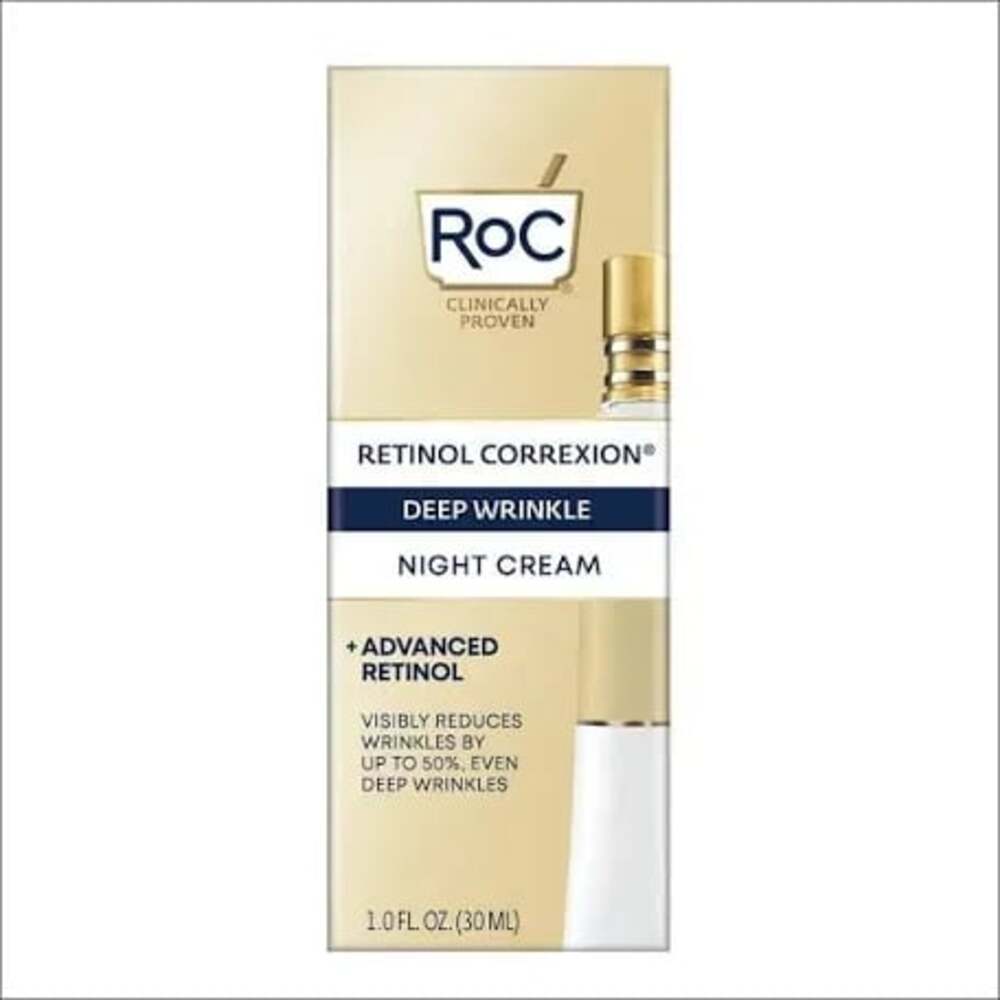 RoC Retinol Correxion Deep Wrinkle Night Cream, 1.0 fl oz